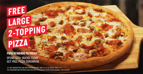 Papa John's (Multiple Locations): $25 Value for $15